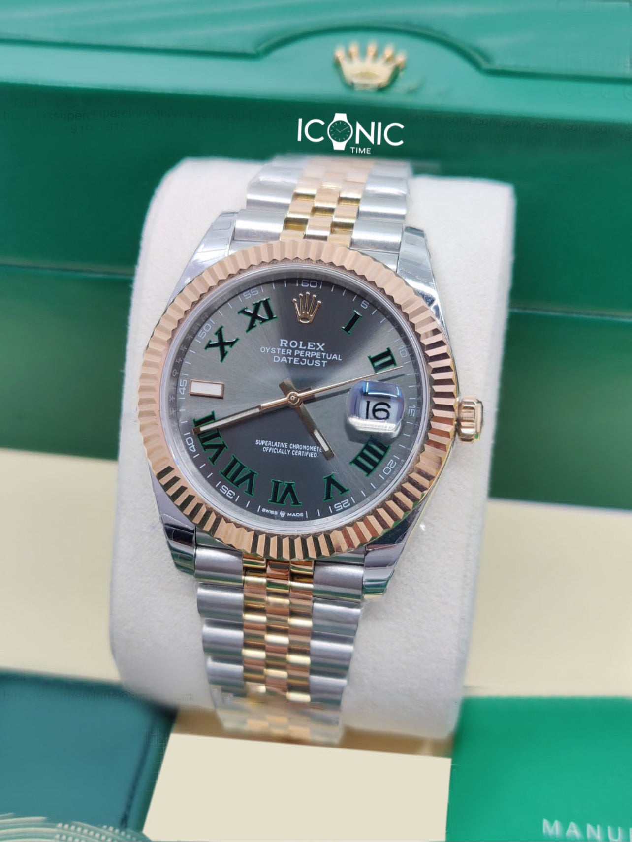 DATEJUST 41 WIMBLEDON
