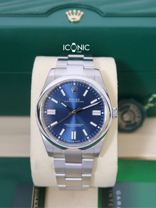OYSTER PERPETUAL BLUE DYAL