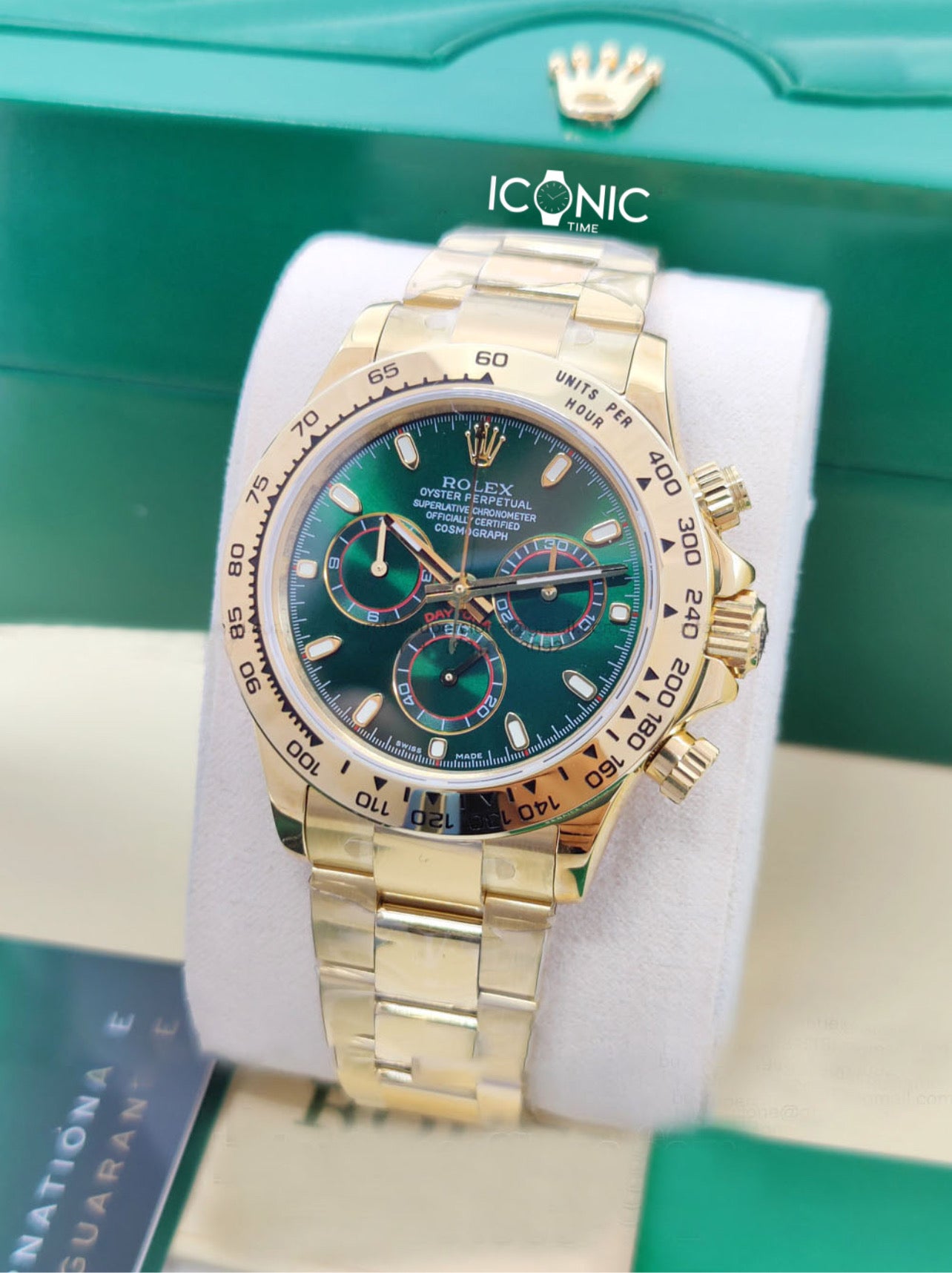 DAYTONA YELLOW GOLD GREEN
