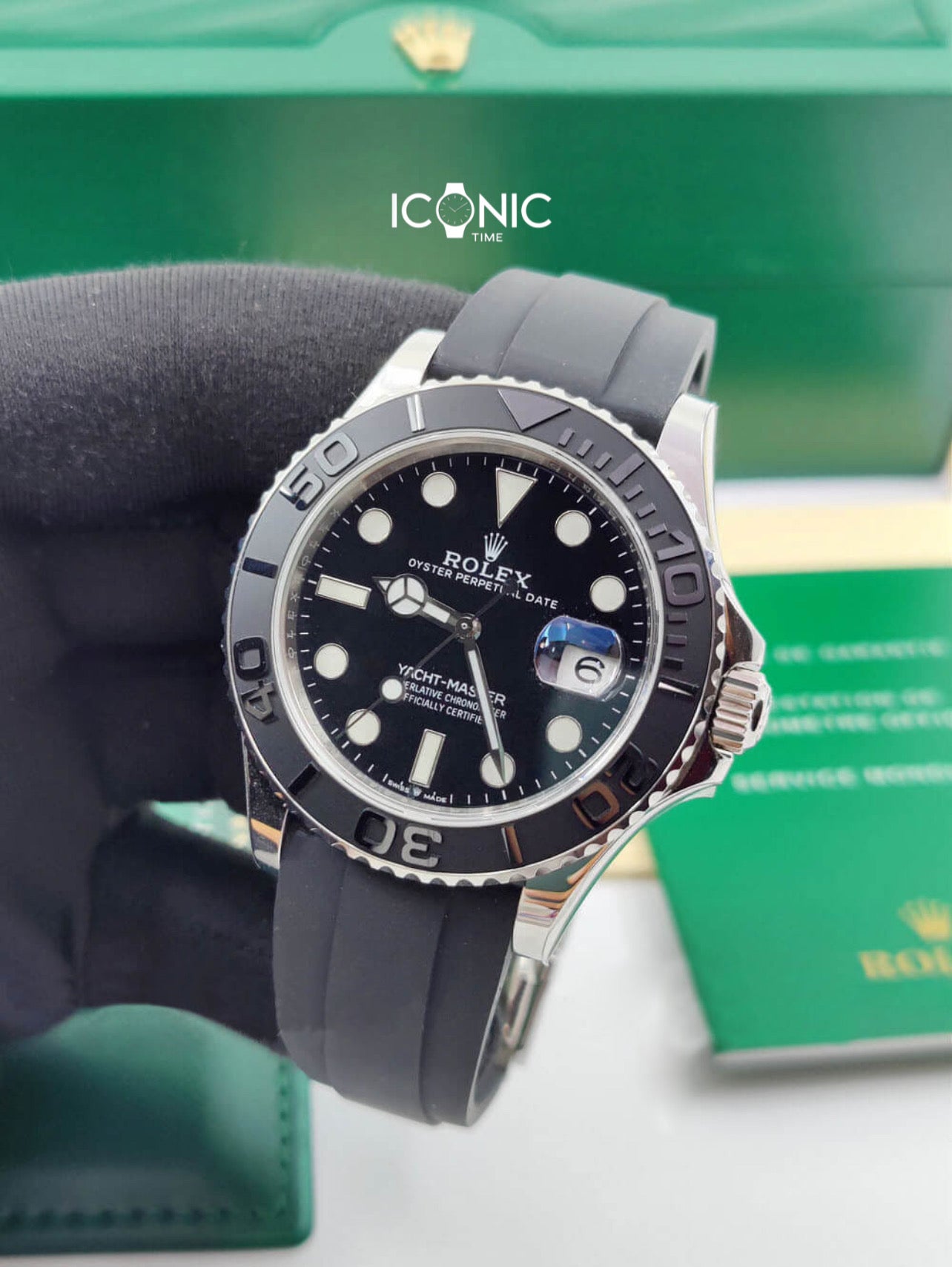 YACHT-MASTER STEEL OYSTERFLEX
