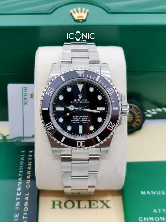 SUBMARINER NO DATE BLACK