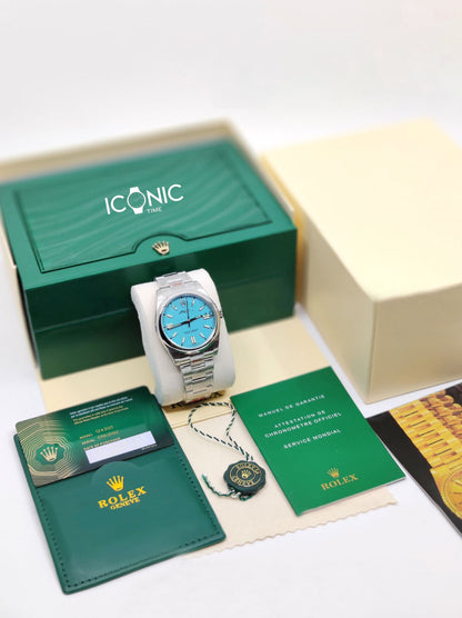 OYSTER PERPETUAL TIFFANY BLUE