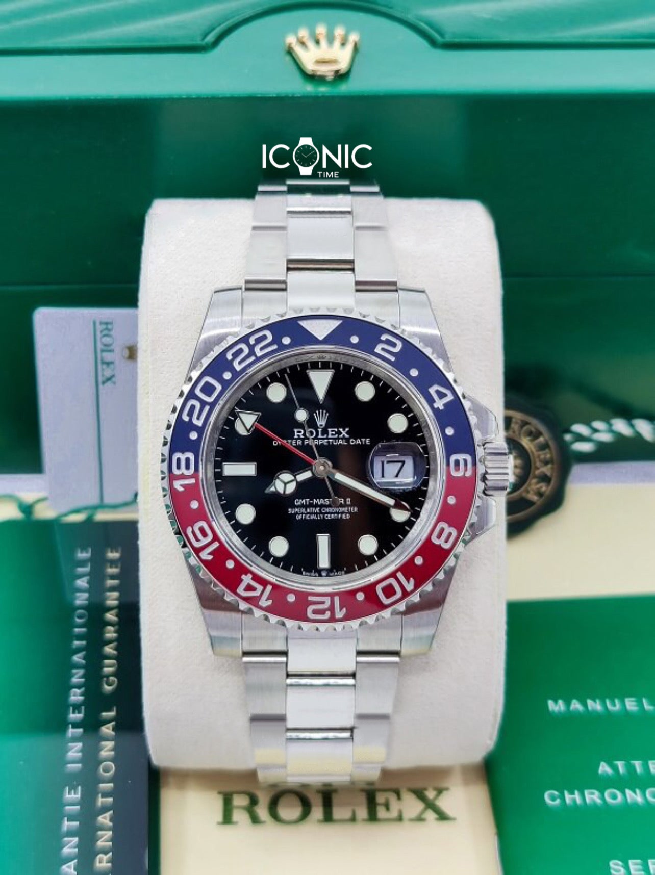 GMT-MASTER ll PEPSI