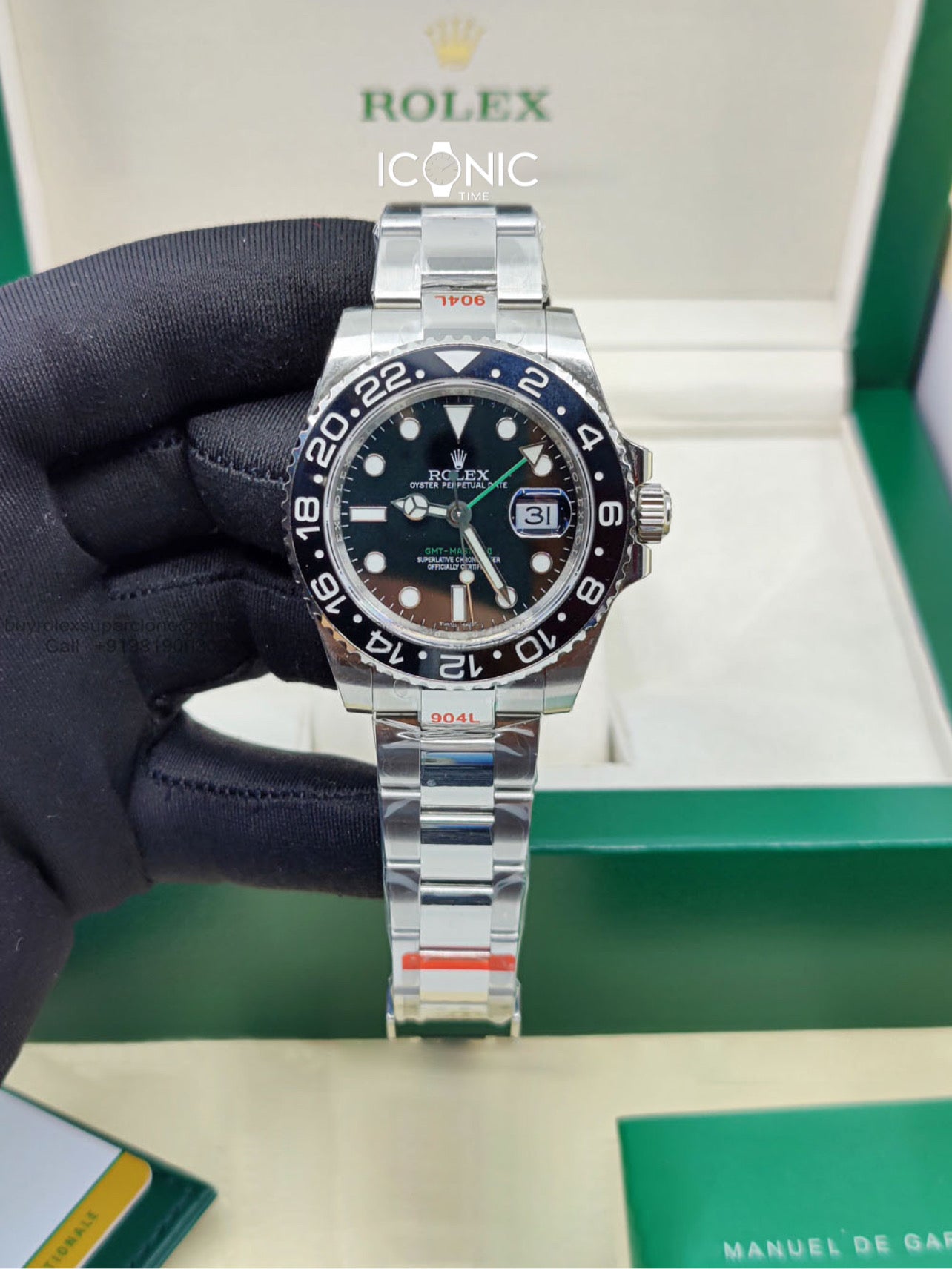 GMT-MASTER ll BLACK