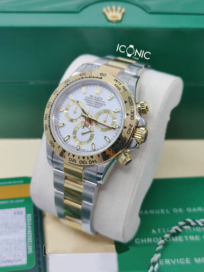 DAYTONA ROLESOR BLANCO/ORO