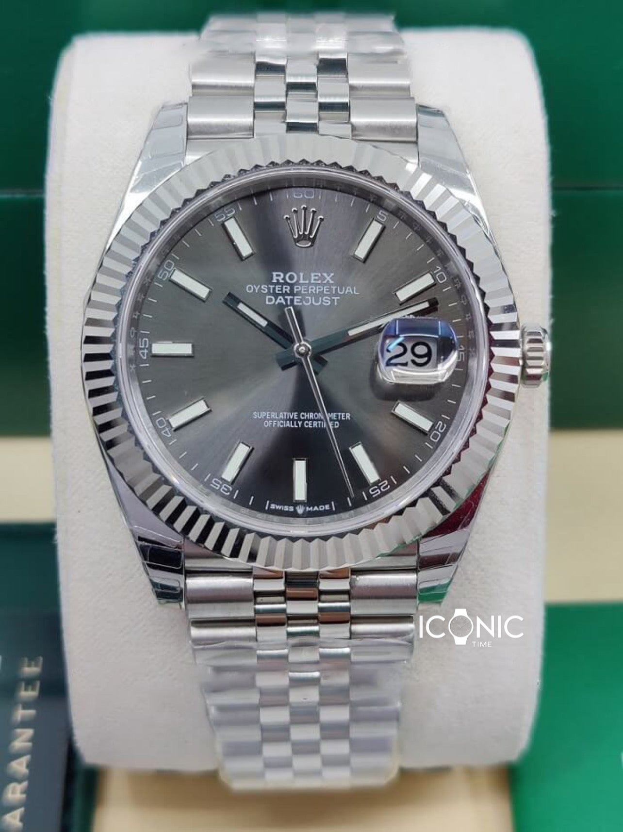 DATEJUST GREY DIAL