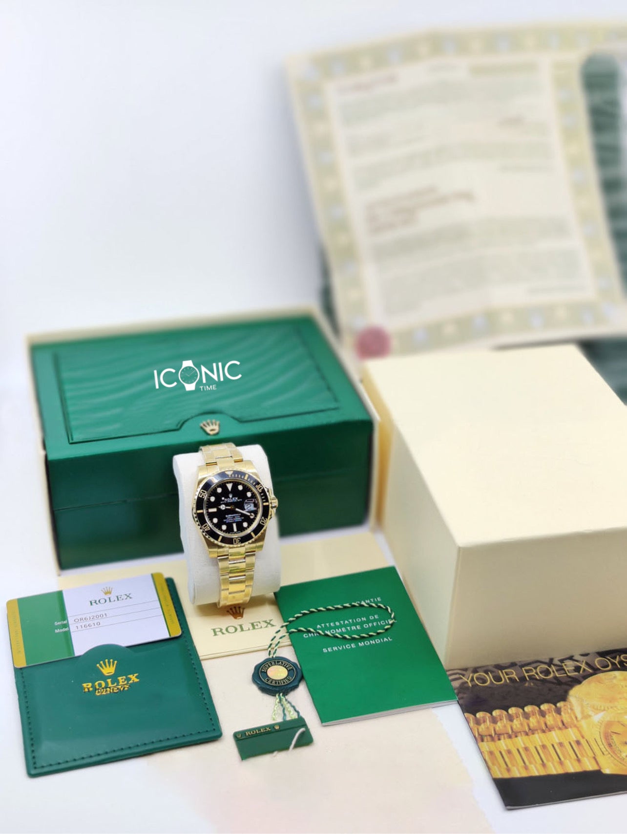 SUBMARINER DATE GOLD