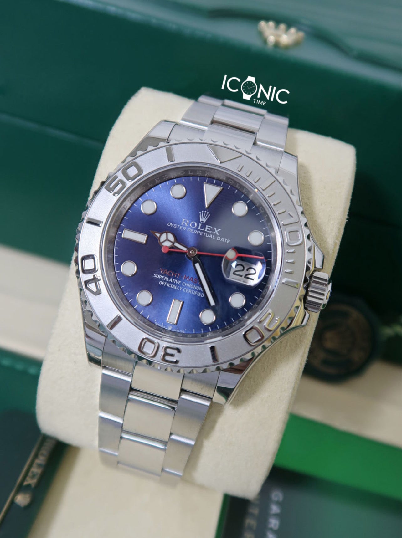 YACHT-MASTER BLUE ROLESIUM
