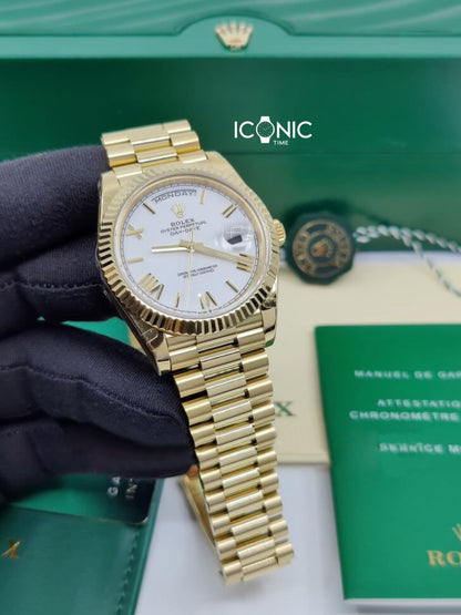 DAY-DATE PRESIDENTE WHITE