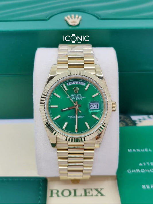 DAY-DATE PRESIDENTE GREEN