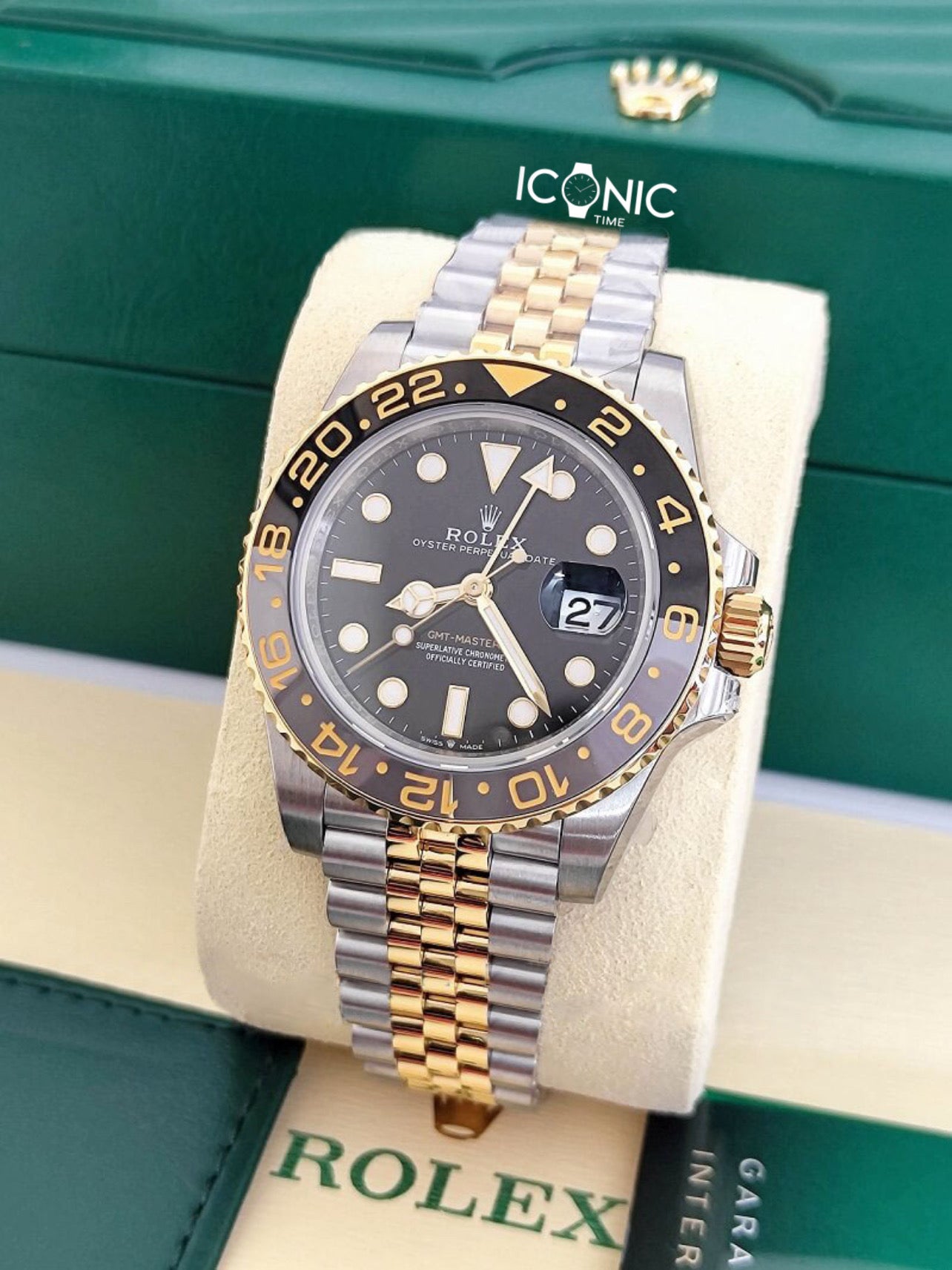GMT-MASTER II ACERO Y ORO
