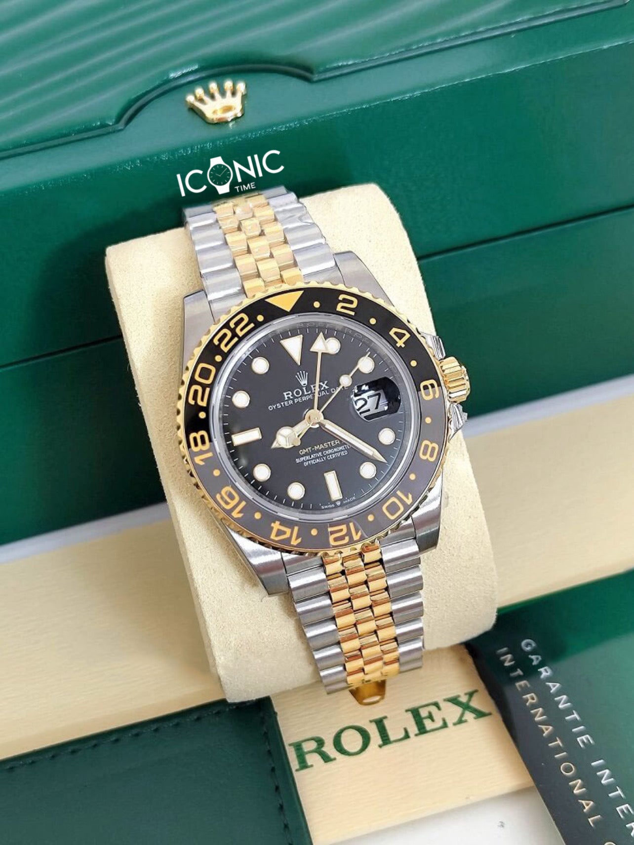 GMT-MASTER II ACERO Y ORO