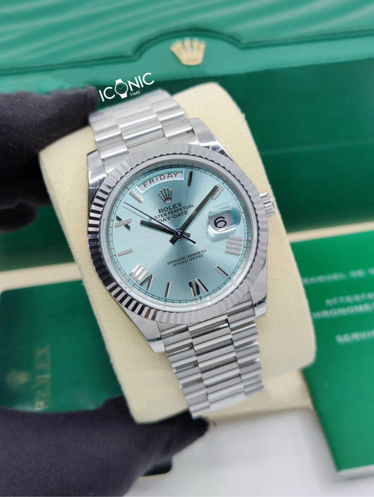 DAY-DATE PRESIDENTE ICE BLUE