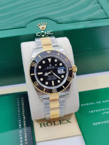 SUBMARINER DATE ORO ACERO
