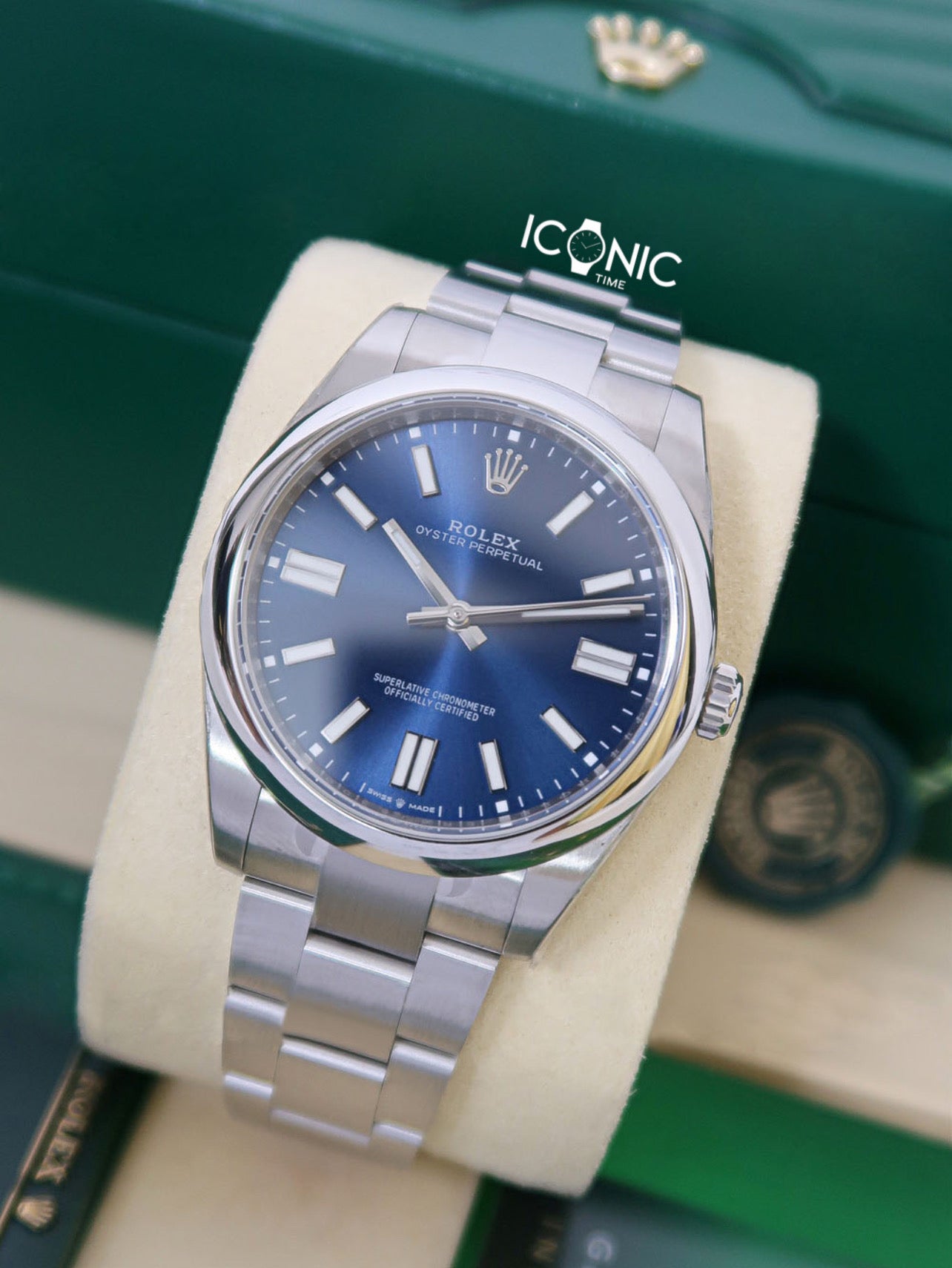 OYSTER PERPETUAL BLUE DYAL