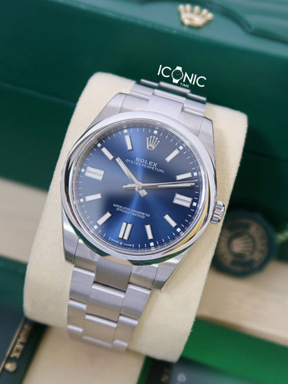 OYSTER PERPETUAL BLUE DYAL
