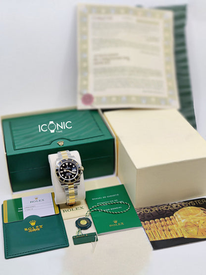 SUBMARINER DATE ORO ACERO