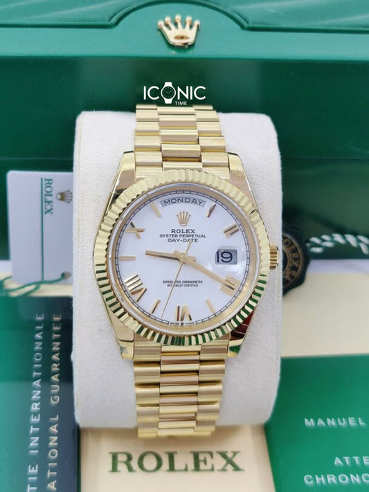 DAY-DATE PRESIDENTE WHITE