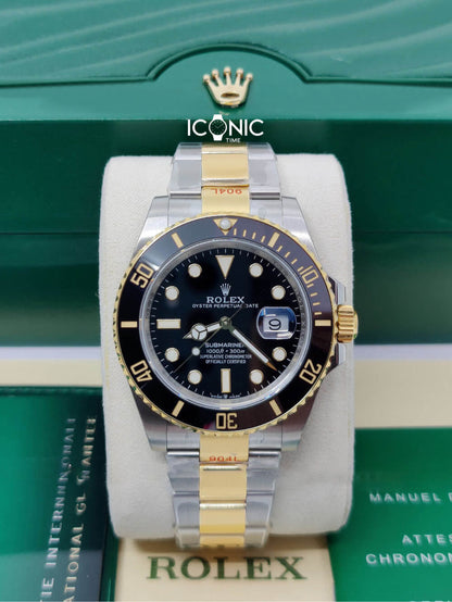SUBMARINER DATE ORO ACERO